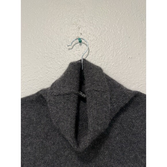 Eileen Fisher 100% Cashmere Turtleneck Sweater Gray Women's Medium S - Picture 3 of 7